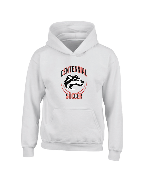 Centennial HS Soccer Logo - Youth Hoodie