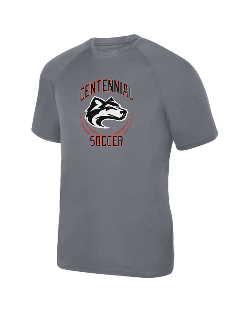 Centennial HS Soccer Logo - Youth Performance T-Shirt