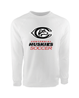 Centennial HS Huskies Soccer - Crewneck Sweatshirt