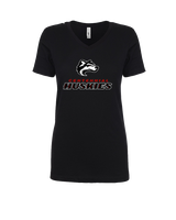 Centennial HS Marching Band Main - Womens Vneck