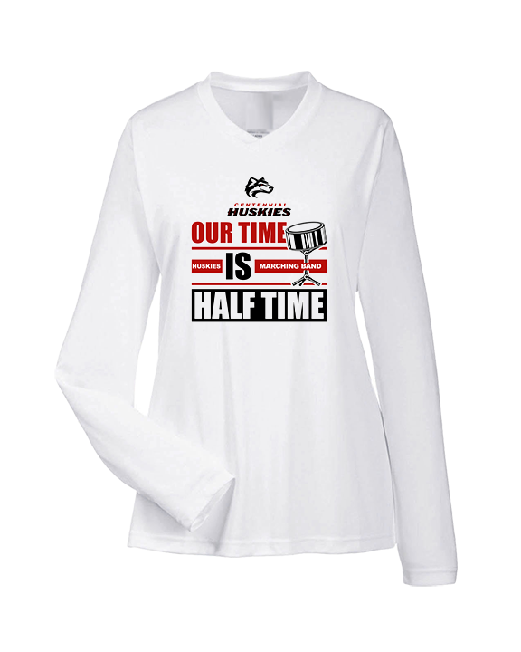 Centennial HS Marching Band Our Time - Womens Performance Longsleeve