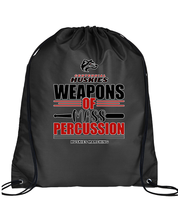 Centennial HS Marching Band Percussion - Drawstring Bag