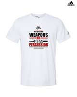 Centennial HS Marching Band Percussion - Mens Adidas Performance Shirt