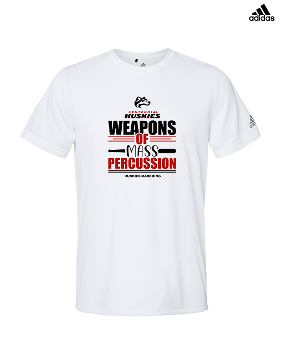 Centennial HS Marching Band Percussion - Mens Adidas Performance Shirt