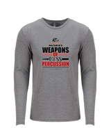 Centennial HS Marching Band Percussion - Tri-Blend Long Sleeve