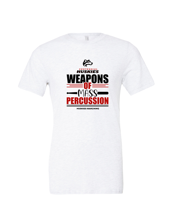 Centennial HS Marching Band Percussion - Tri-Blend Shirt