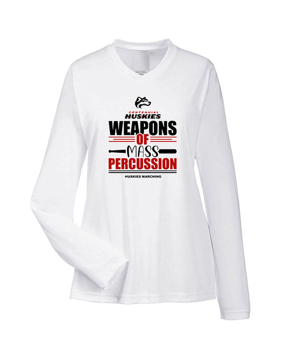 Centennial HS Marching Band Percussion - Womens Performance Longsleeve