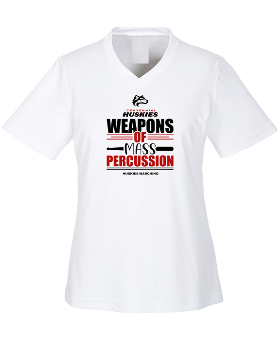 Centennial HS Marching Band Percussion - Womens Performance Shirt
