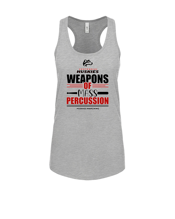 Centennial HS Marching Band Percussion - Womens Tank Top