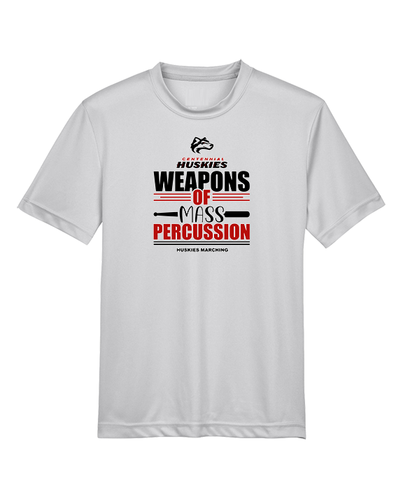 Centennial HS Marching Band Percussion - Youth Performance Shirt