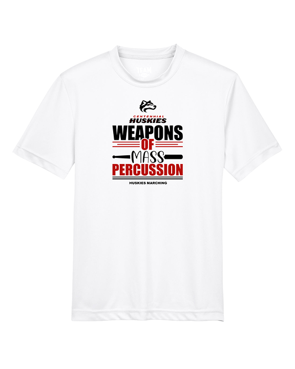 Centennial HS Marching Band Percussion - Youth Performance Shirt