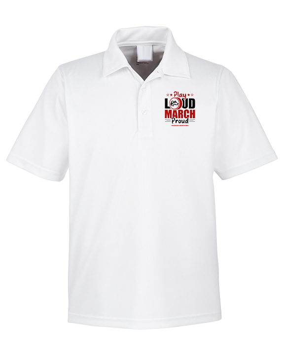 Centennial HS Marching Band Play Loud - Mens Polo