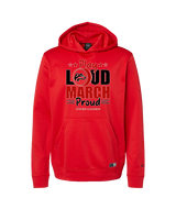 Centennial HS Marching Band Play Loud - Oakley Performance Hoodie