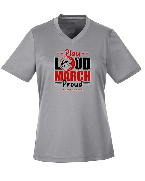 Centennial HS Marching Band Play Loud - Womens Performance Shirt
