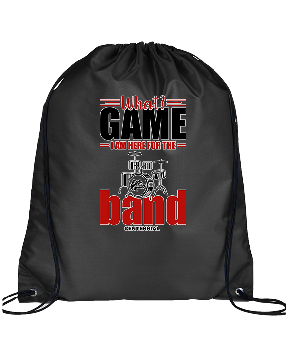 Centennial HS Marching Band What Game - Drawstring Bag