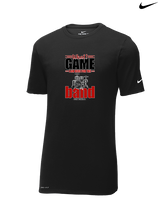 Centennial HS Marching Band What Game - Mens Nike Cotton Poly Tee