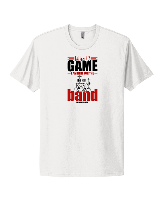 Centennial HS Marching Band What Game - Mens Select Cotton T-Shirt