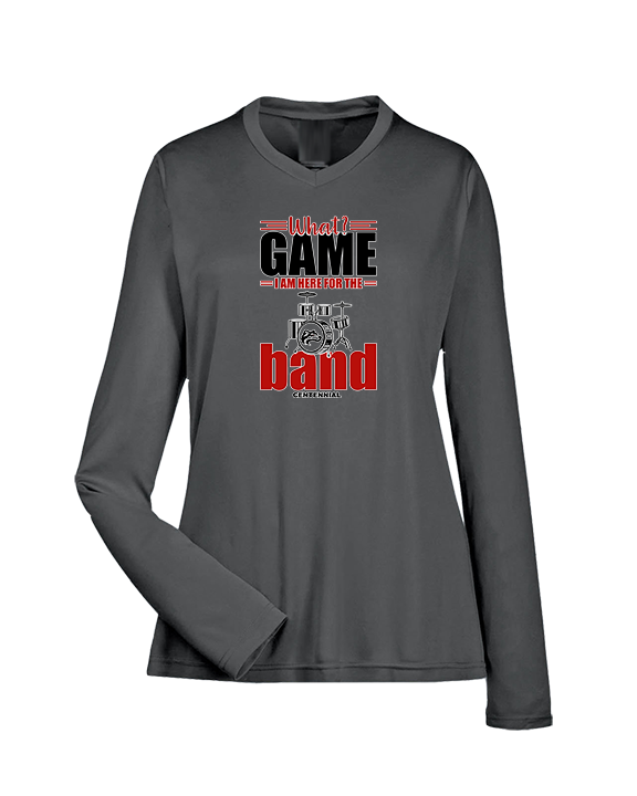 Centennial HS Marching Band What Game - Womens Performance Longsleeve