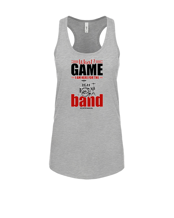 Centennial HS Marching Band What Game - Womens Tank Top