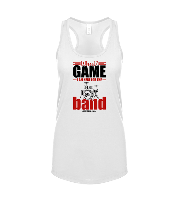Centennial HS Marching Band What Game - Womens Tank Top