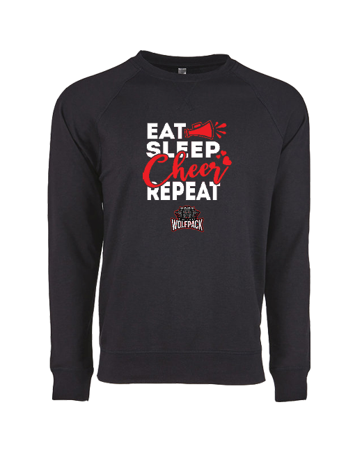Central Virginia Eat Sleep Cheer - Crewneck Sweatshirt