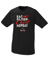 Central Virginia Eat Sleep Cheer - Performance T-Shirt