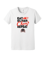 Central Virginia Eat Sleep Cheer - Youth T-Shirt