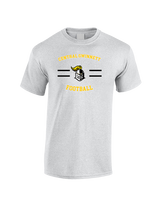 Central Gwinnett HS Football Curve - Cotton T-Shirt