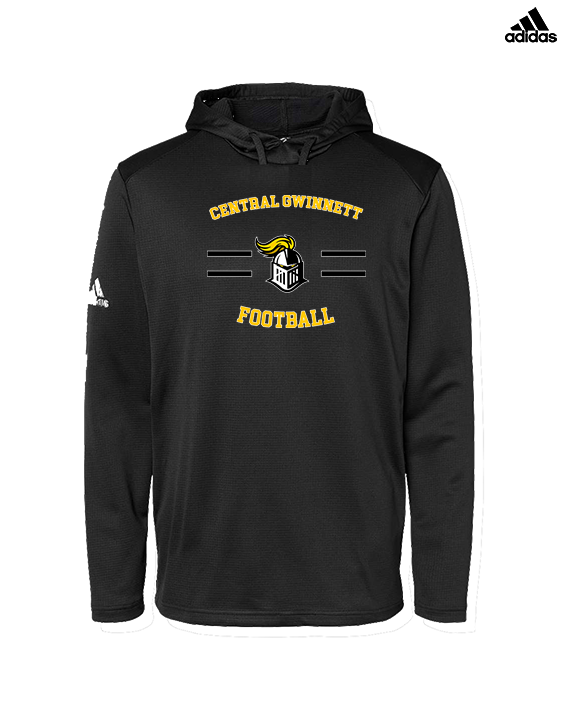 Central Gwinnett HS Football Curve - Mens Adidas Hoodie