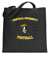Central Gwinnett HS Football Curve - Tote