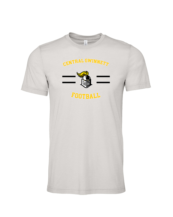 Central Gwinnett HS Football Curve - Tri-Blend Shirt
