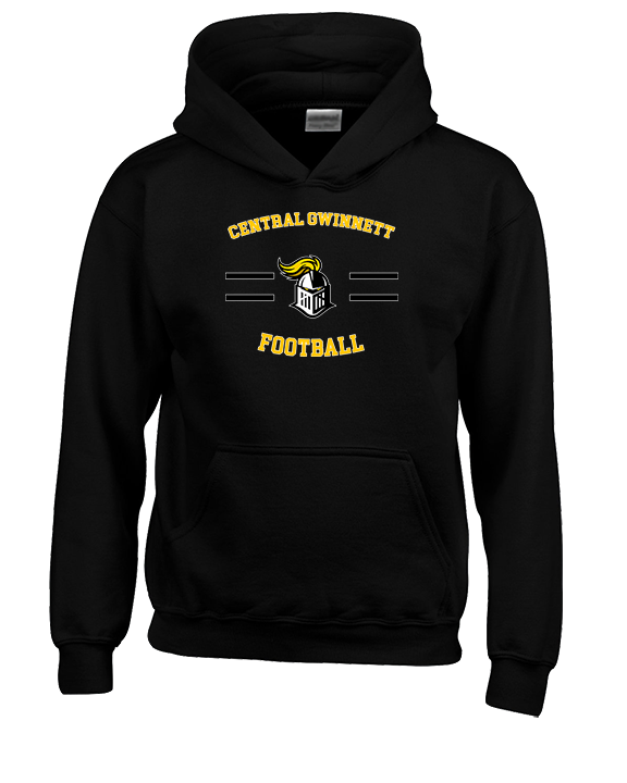 Central Gwinnett HS Football Curve - Unisex Hoodie