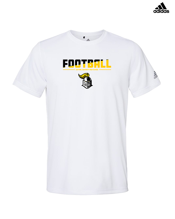 Central Gwinnett HS Football Cut - Mens Adidas Performance Shirt