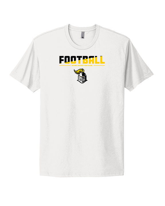 Central Gwinnett HS Football Cut - Mens Select Cotton T-Shirt