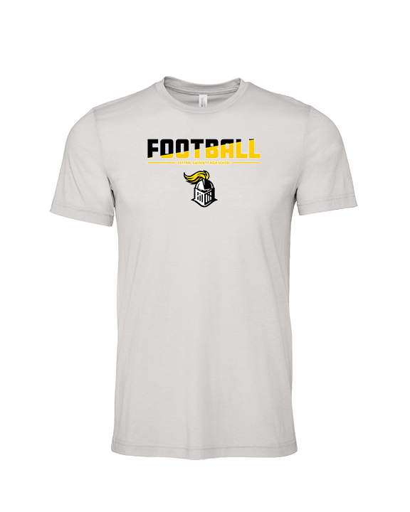 Central Gwinnett HS Football Cut - Tri-Blend Shirt