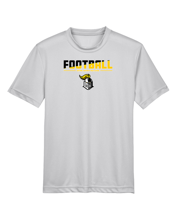 Central Gwinnett HS Football Cut - Youth Performance Shirt