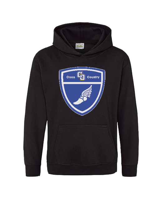 Charter Oak HS Crest - Cotton Hoodie