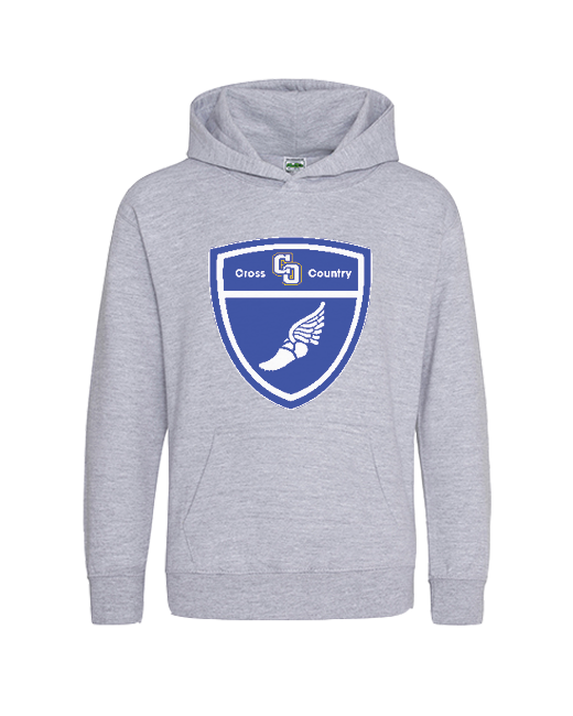 Charter Oak HS Crest - Cotton Hoodie