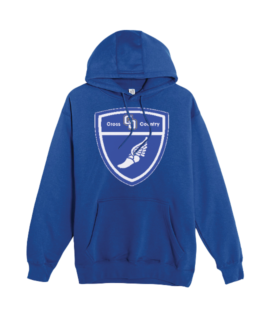 Charter Oak HS Crest - Cotton Hoodie