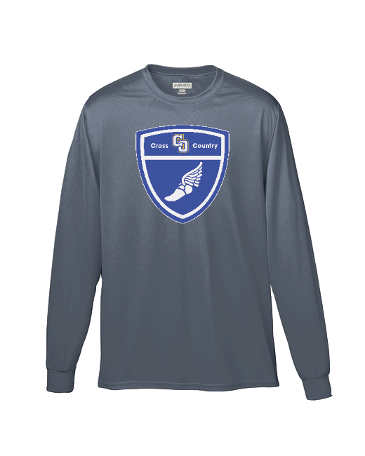 Charter Oak HS Crest - Performance Long Sleeve