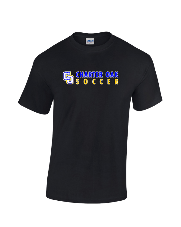 Charter Oak HS Girls Soccer Basic - Cotton T-Shirt