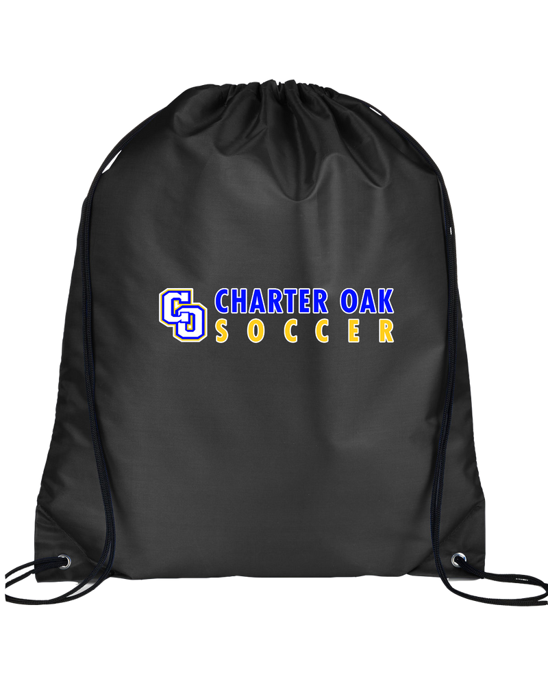Charter Oak HS Girls Soccer Basic - Drawstring Bag