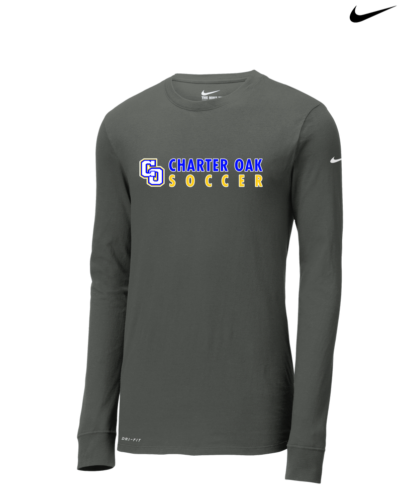 Charter Oak HS Girls Soccer Basic - Nike Dri-Fit Poly Long Sleeve