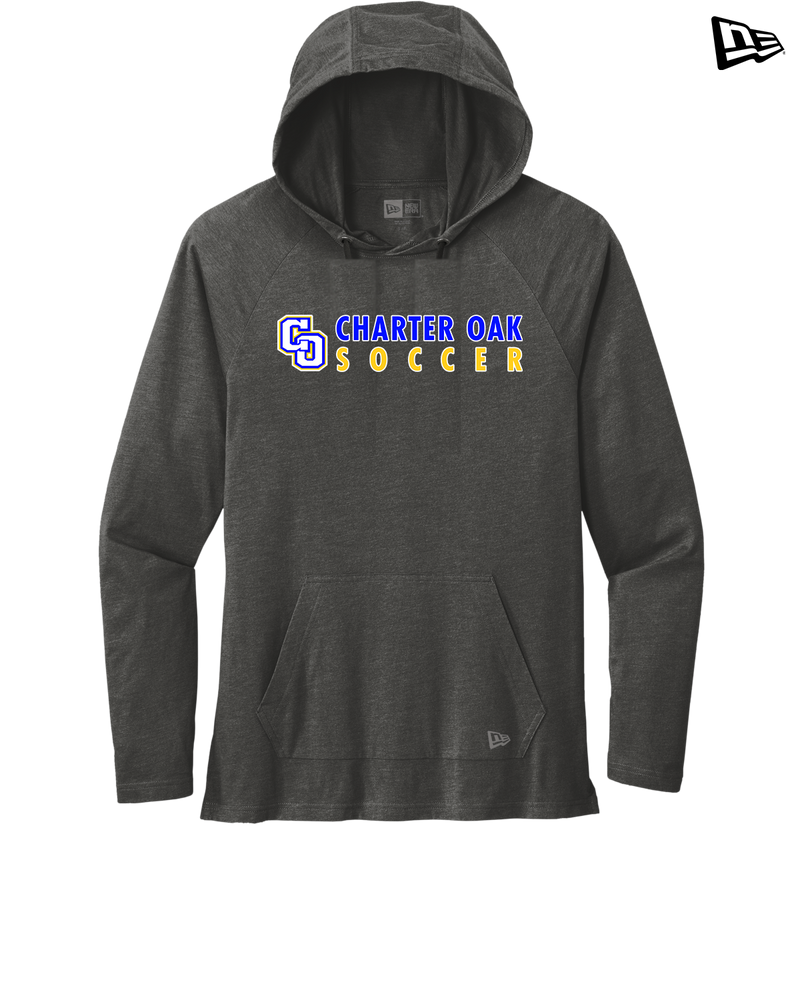 Charter Oak HS Girls Soccer Basic - New Era Tri Blend Hoodie