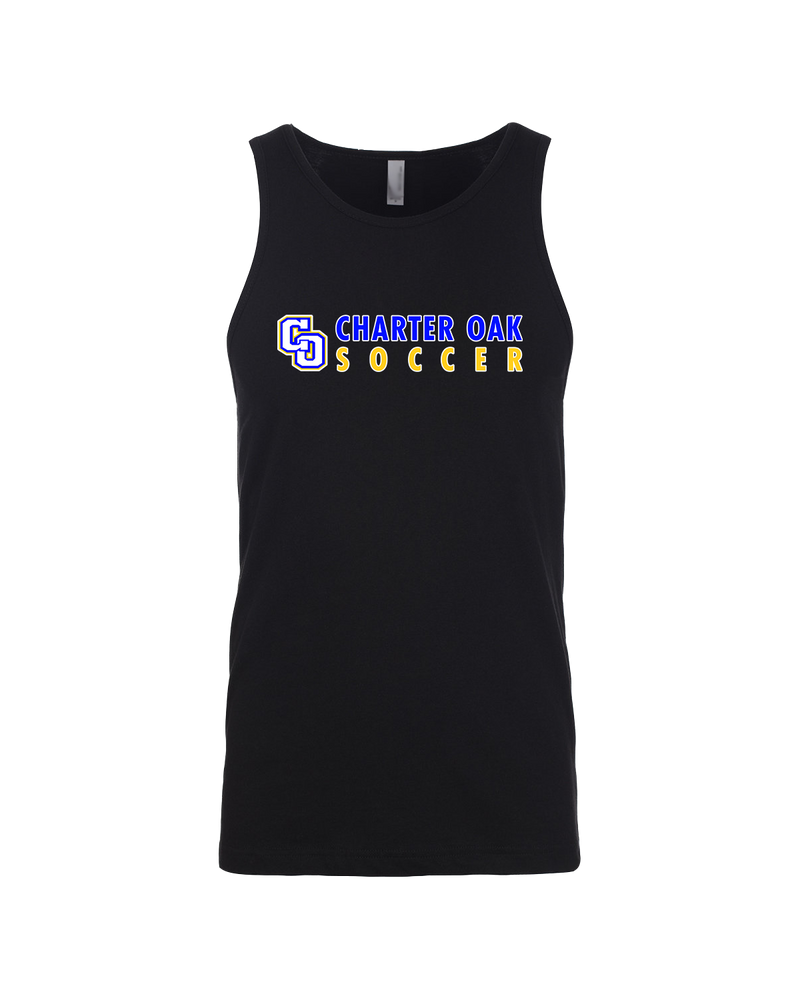 Charter Oak HS Girls Soccer Basic - Mens Tank Top