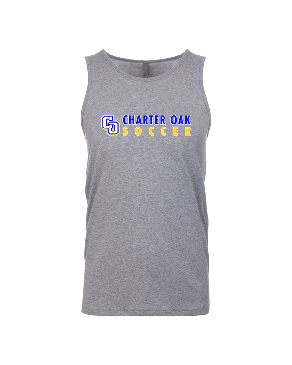 Charter Oak HS Girls Soccer Basic - Mens Tank Top