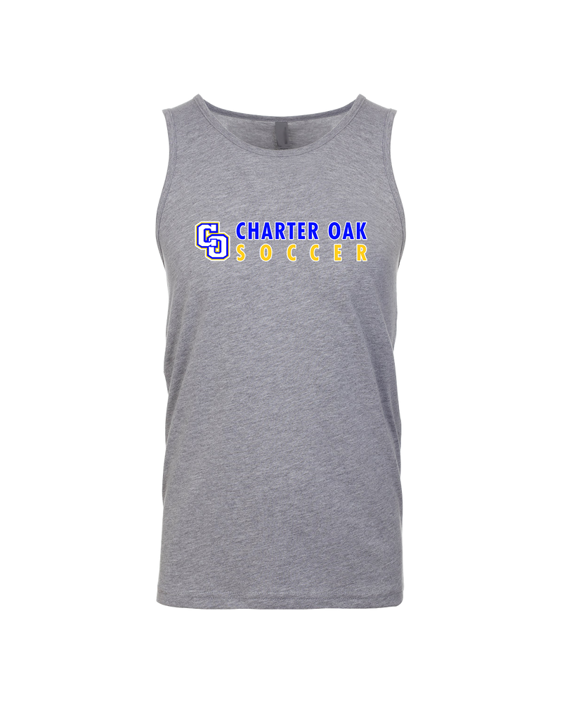 Charter Oak HS Girls Soccer Basic - Mens Tank Top