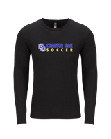 Charter Oak HS Girls Soccer Basic - Tri Blend Long Sleeve