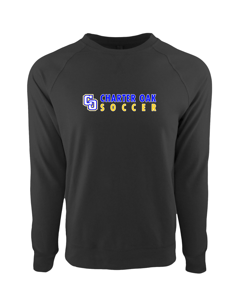 Charter Oak HS Girls Soccer Basic - Crewneck Sweatshirt