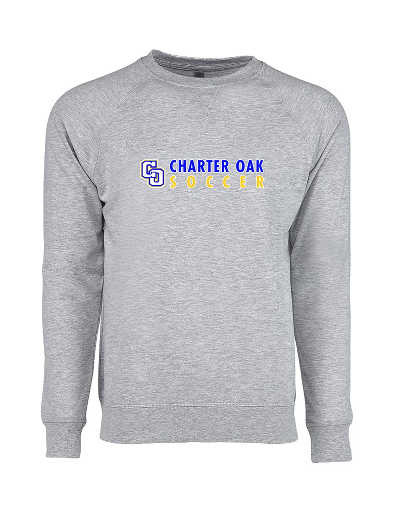 Charter Oak HS Girls Soccer Basic - Crewneck Sweatshirt